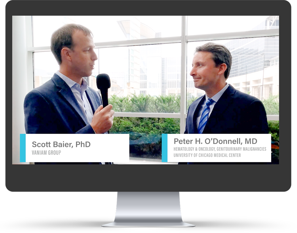 Scott Baier, PhD with Peter H. O'Donnell, MD